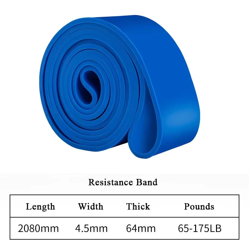 ​​1Pc Stackable Heavy Tension TPE Resistance Band Set - Anti-Snap for Home Gym Muscle Strength & Body Stretching​​ Yoga Gym
