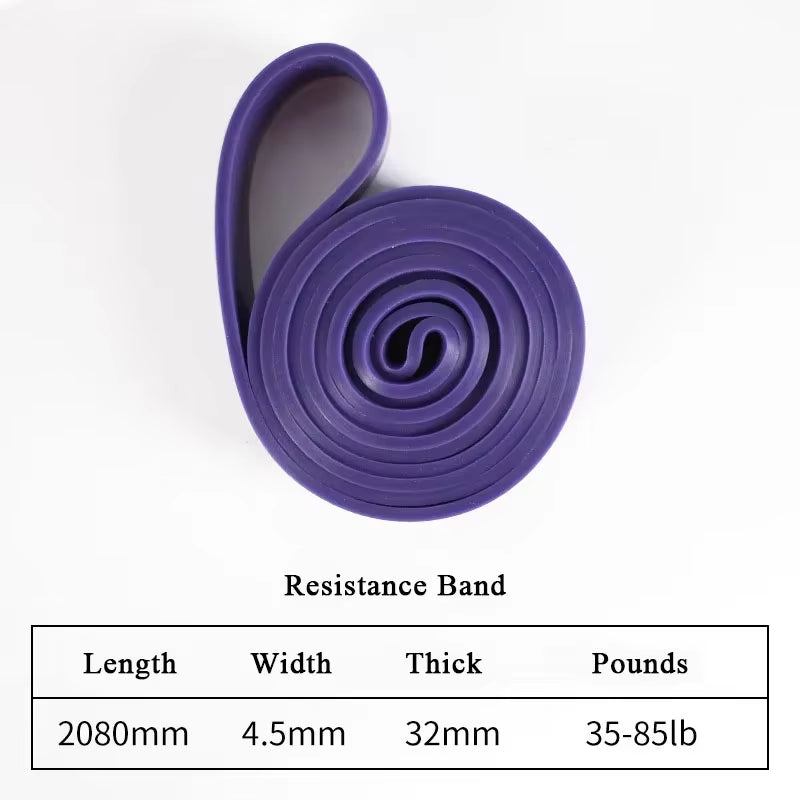 ​​1Pc Stackable Heavy Tension TPE Resistance Band Set - Anti-Snap for Home Gym Muscle Strength & Body Stretching​​ Yoga Gym